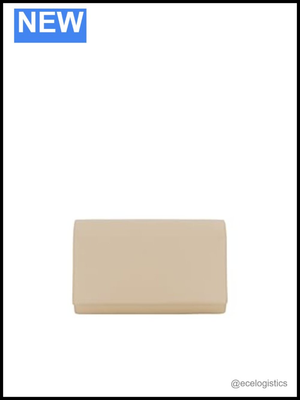 Wallet on a Strap Crossbody, Cotton Lining, Magnetic Closure